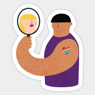 Identity - Pride Sticker